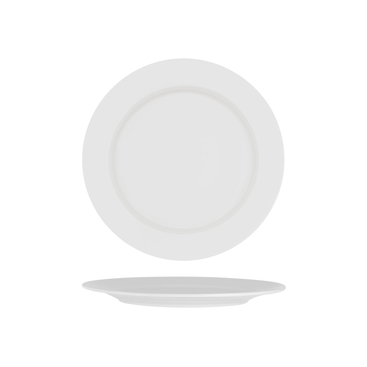 Royal Bone China Ascot Round Rimmed Plate - 311mm, Box of 6