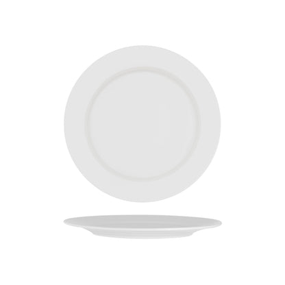 Royal Bone China Ascot Round Rimmed Plate - 311mm, Box of 6