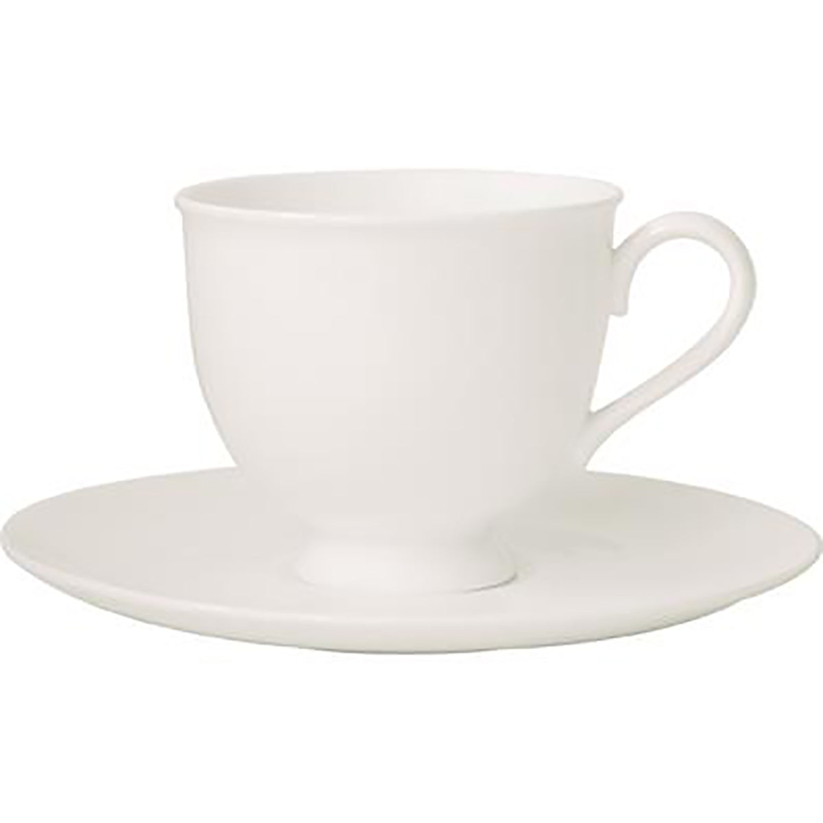 Royal Bone China Ascot Coffee Cup Saucer - 160mm, For 95057, Box of 6