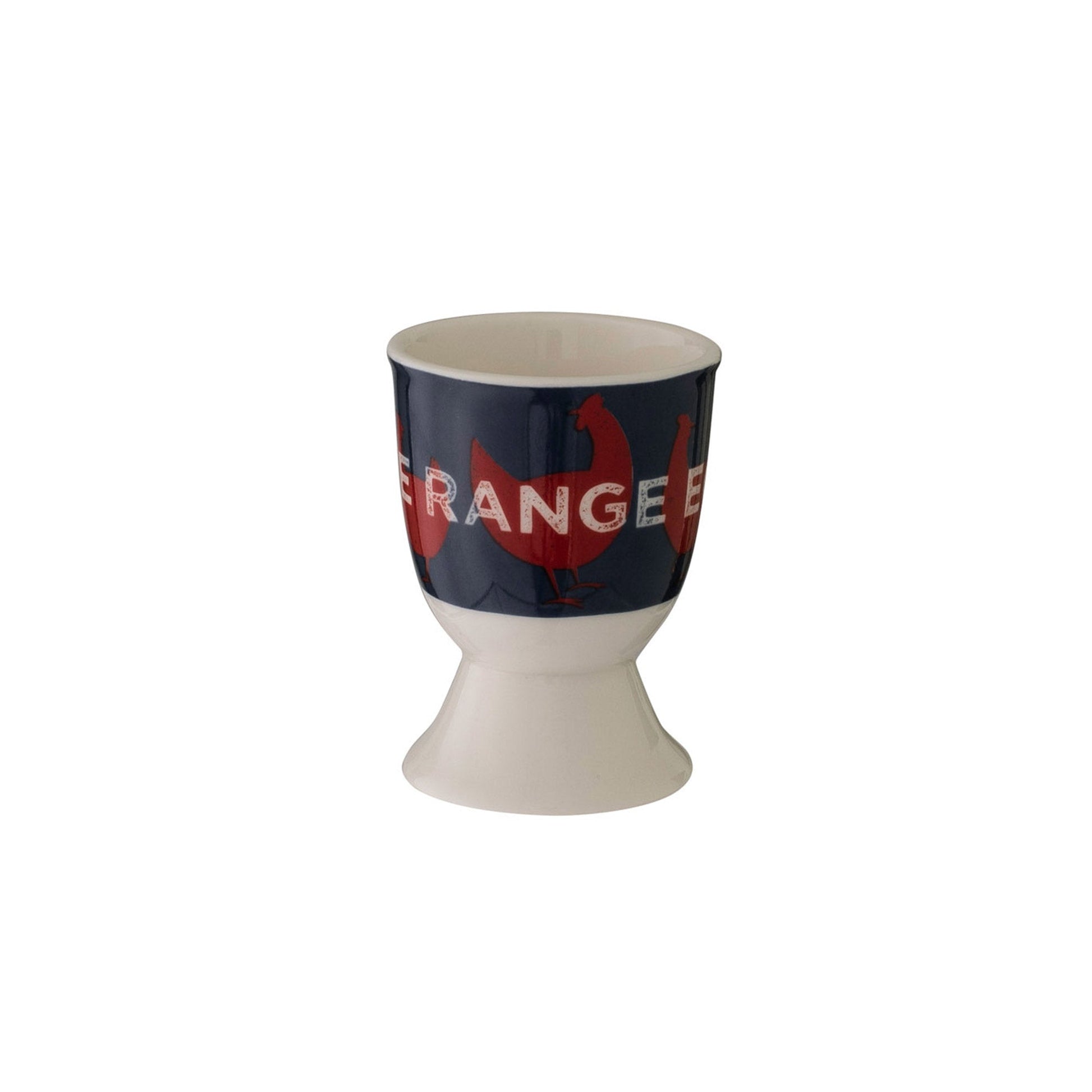 Animal Themed Egg Cup - Vintage Free Range Eggs