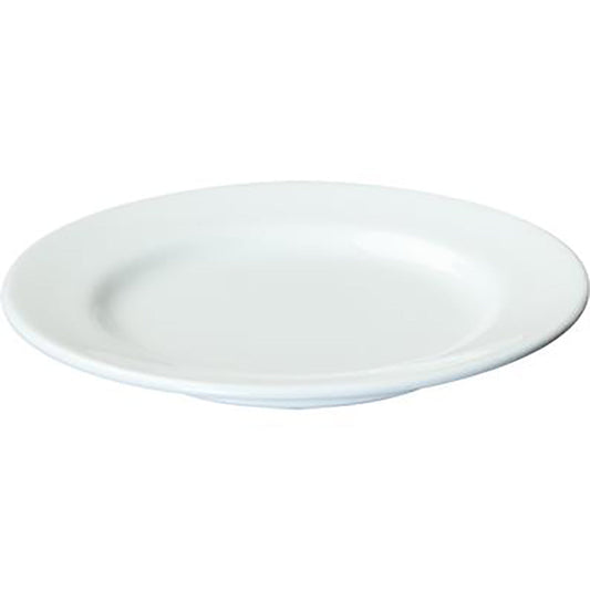 Patra by Nikko Nova Rim Shape Round Plate - 165mm, Box of 6