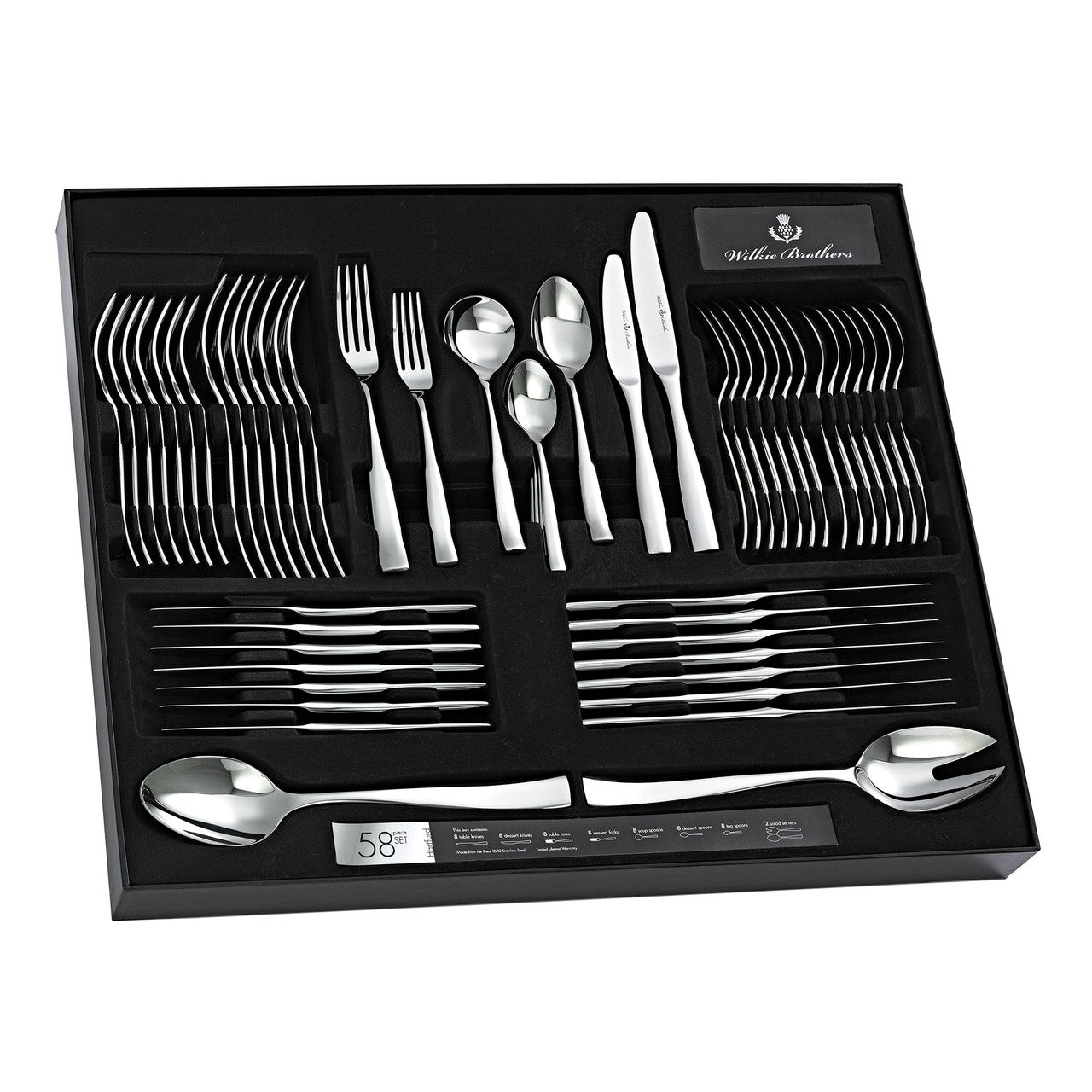 Hartford 58 Piece Cutlery Set