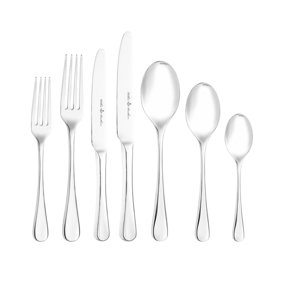 Stuart 42 Piece Cutlery Set, 18/10 Stainless Steel