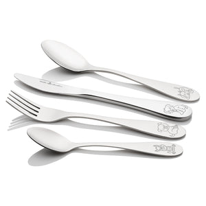 4 Piece Children's Cutlery Set - Puppy