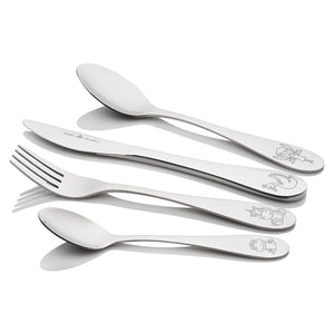 4 Piece Children's Cutlery Set - Fairytale