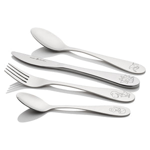 4 Piece Children's Cutlery Set - Dinosaur