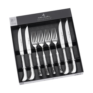 Stirling 8 Piece Steak Knife and Fork Set