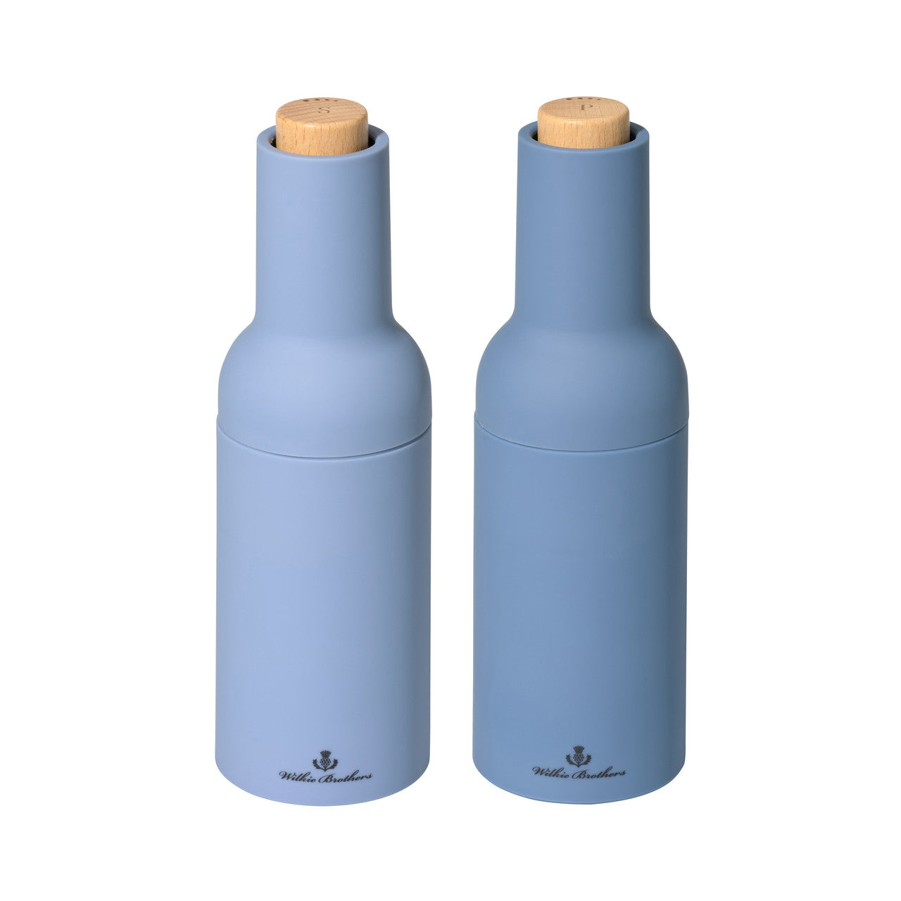 Electric Gravity Salt and Pepper Mill Set Slate Blue