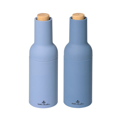 Electric Gravity Salt and Pepper Mill Set Slate Blue