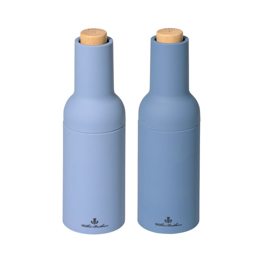 Electric Gravity Salt and Pepper Mill Set Slate Blue