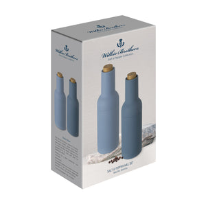 Electric Gravity Salt and Pepper Mill Set Slate Blue