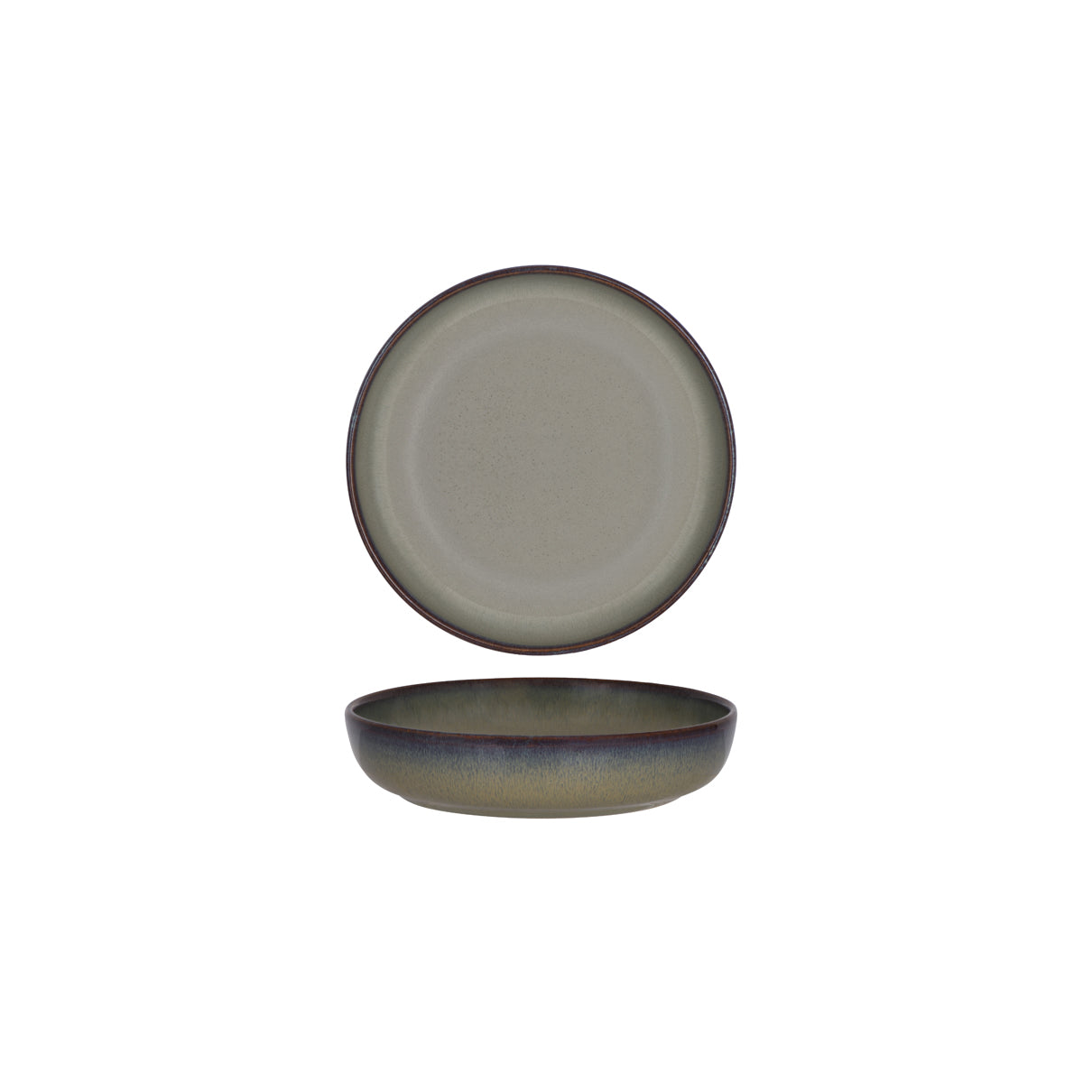 Tablekraft Artistica Canvas Round Deep Plate 180mm (Box of 12) - Kitchenly