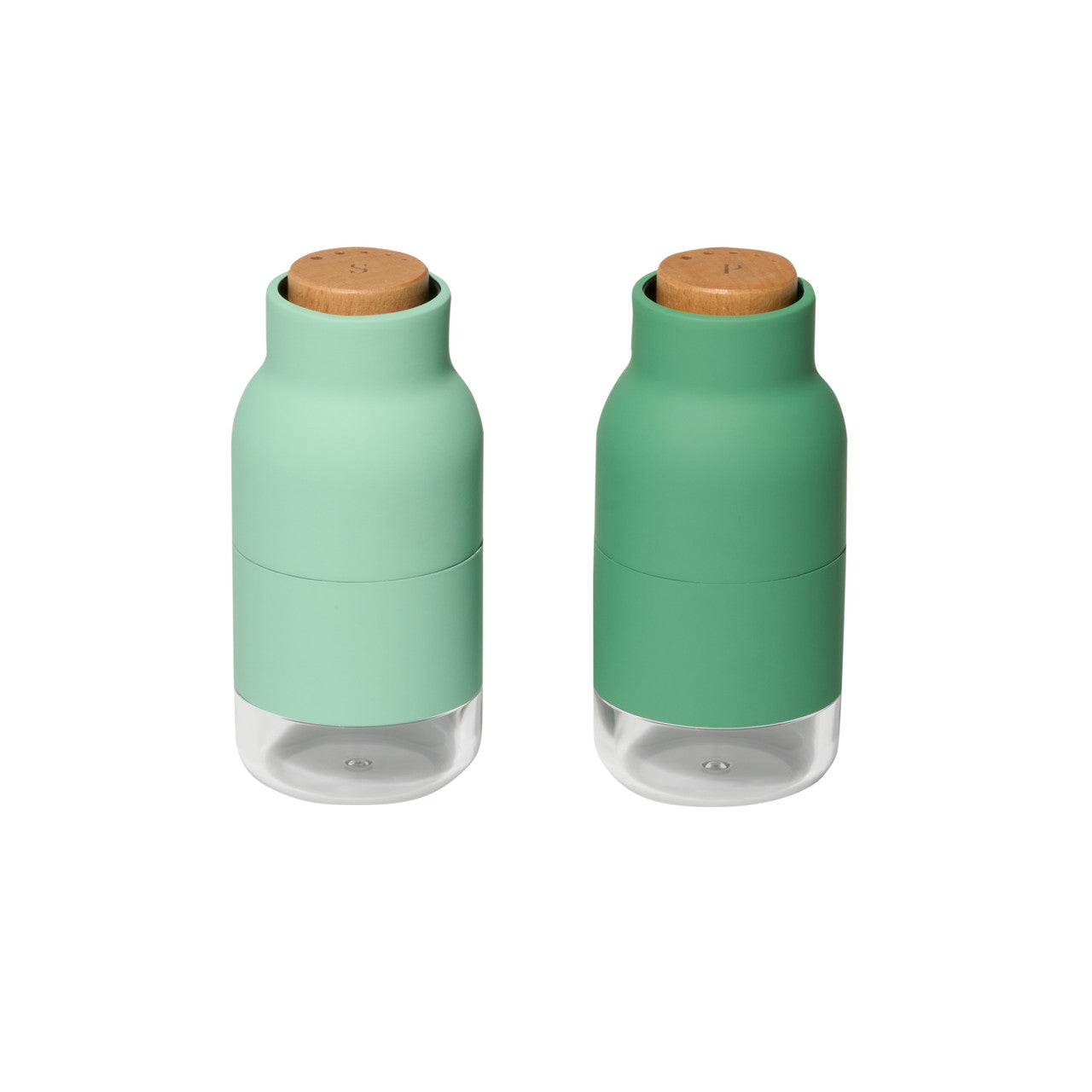 Salt and Pepper Mill Set Eucalyptus Green