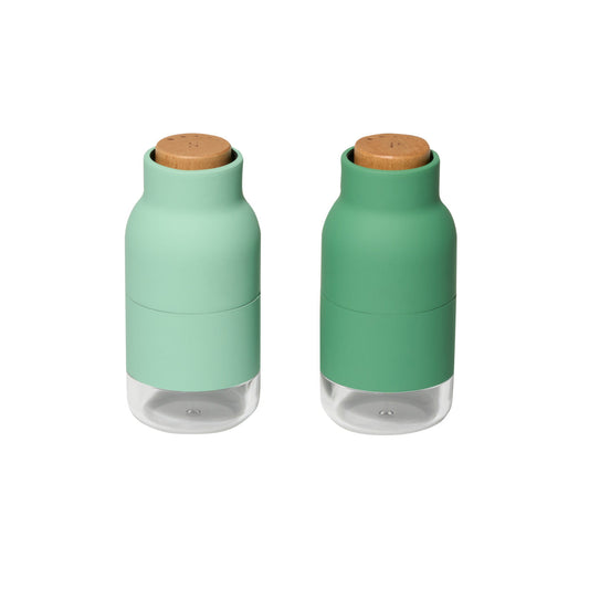 Salt and Pepper Mill Set Eucalyptus Green