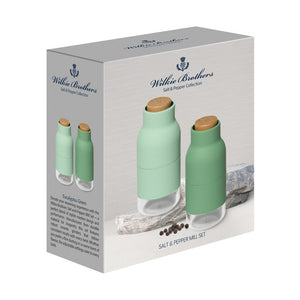 Salt and Pepper Mill Set Eucalyptus Green