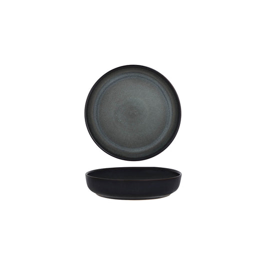 Tablekraft Artistica Pewter Round Deep Plate 180mm (Box of 12) - Kitchenly