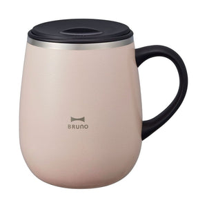 Bruno Stainless Mug Short With Lid 460 ml