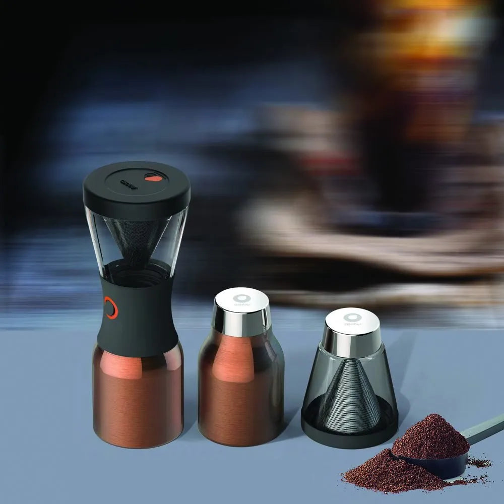 Asobu Cold Brew Coffee Maker 2 Go, Copper 1.1L - Kitchenly