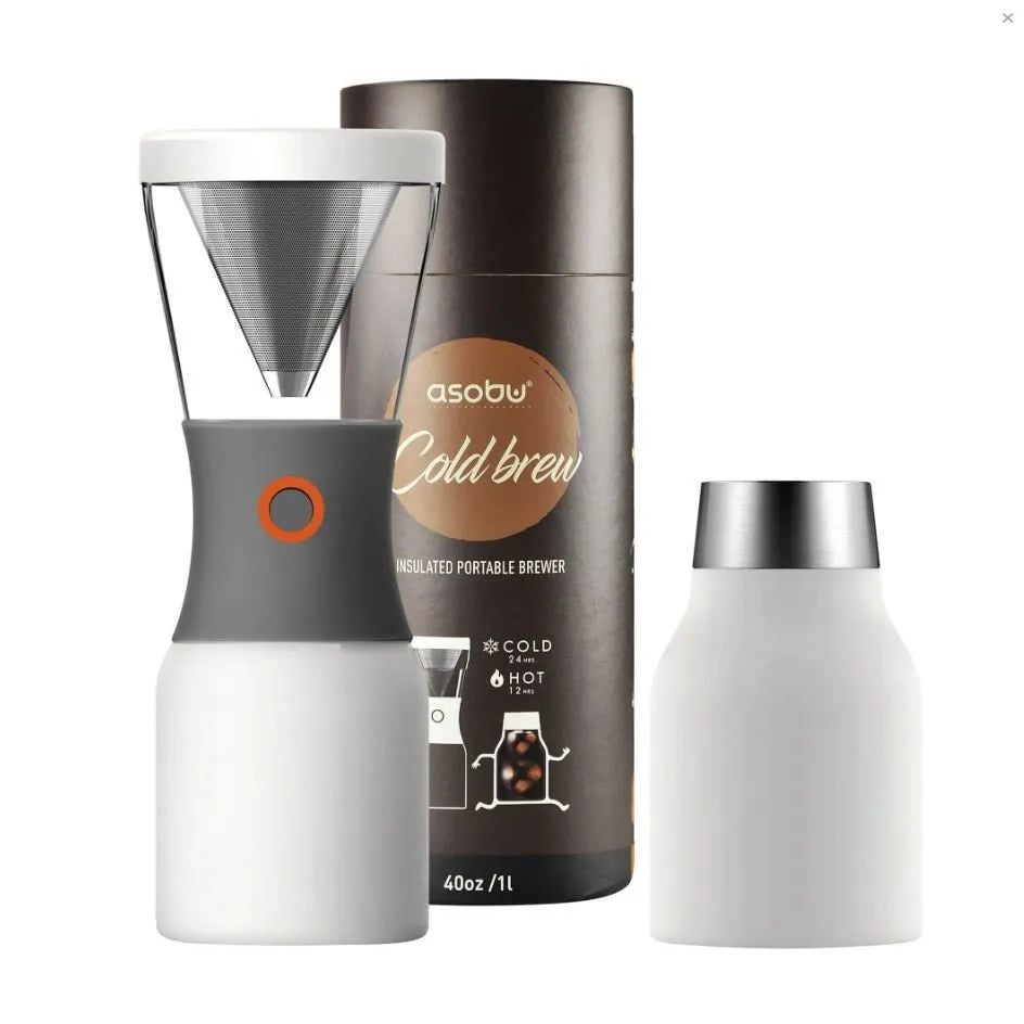 Asobu Cold Brew Coffee Maker 2 Go, Copper 1.1L - Kitchenly