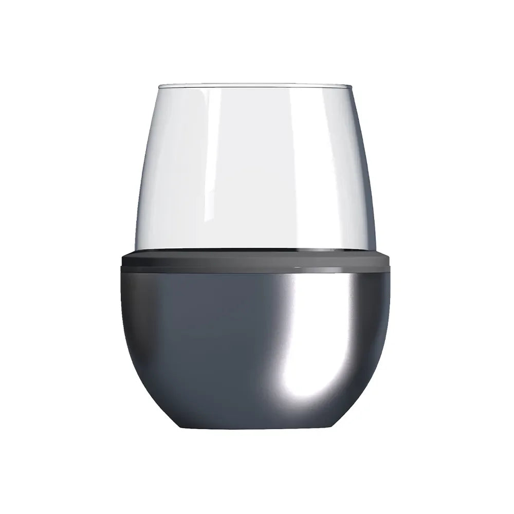 Asobu Insulated Wine Kuzie, Black - Kitchenly