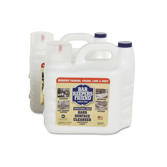 BKF Hard Surface Cleanser Unscented Liquid 2x6.28L - Kitchenly