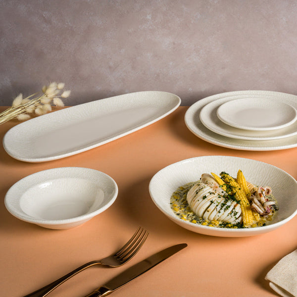 Bonna Radix Round Flat Platter - 320mm, Box of 6