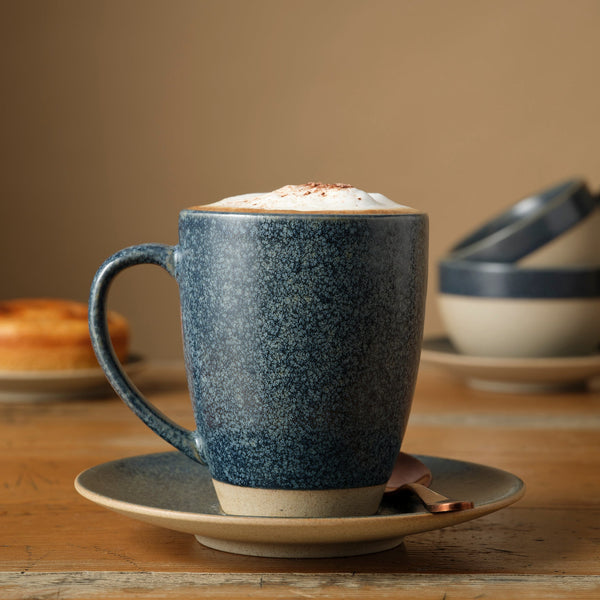 Brew Pottery Grey Cast Mug 380ml - Set of 6