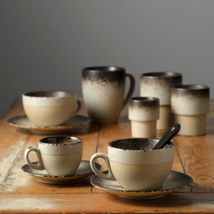 Brew Pottery Creamy Clove Espresso Cup - 90ml, Box of 6