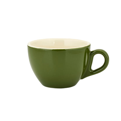 Brew Pine Green Latte Cup 280ml - Set of 6