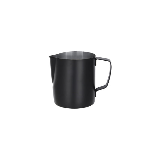 Brew Stainless Steel Milk Frothing Jug -  600ml, Powder Coat Black
