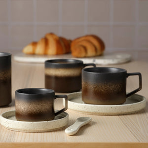 Brew Pottery Tan Saucer 115mm - Set of 6
