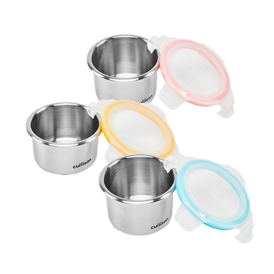 Cuitisan Infant Feeding Container - Set Container - 3pc Container - 200ml