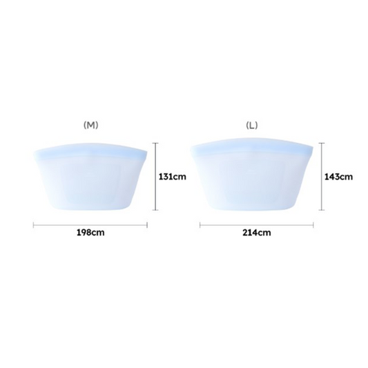 Cuitisan Reusable Silicone Bag Container - 1L
