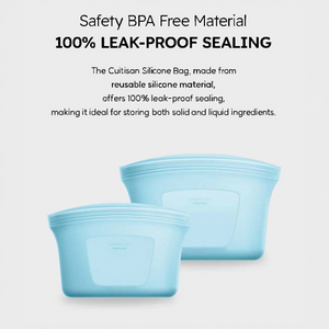 Cuitisan Reusable Silicone Bag Container - 1L