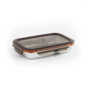Cuitisan Partition Rectangle No.3 Container - 560ml