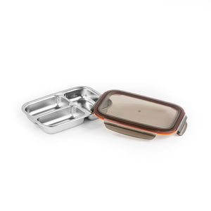 Cuitisan Partition Rectangle No.3 Container - 560ml
