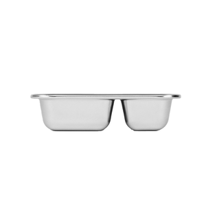 Cuitisan 2 Partition Rectangle No.3 Container - 700ml