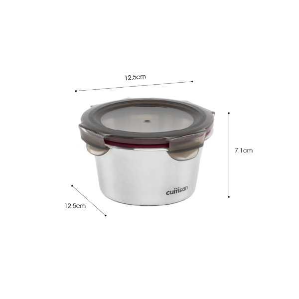 Cuitisan Flora Round No.4 Container - 410ml