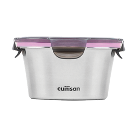 Cuitisan Flora Round No.4 Container - 410ml