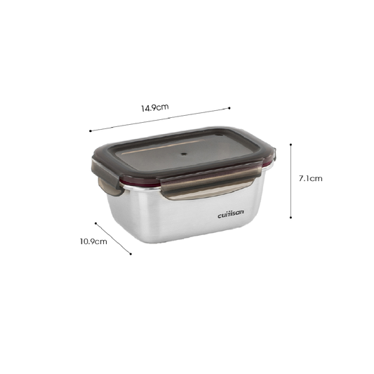 Cuitisan Flora Rectangle No.4 Container - 500ml