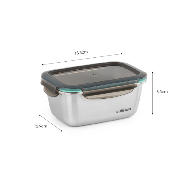Cuitisan Flora Rectangle No.6 Container - 980ml