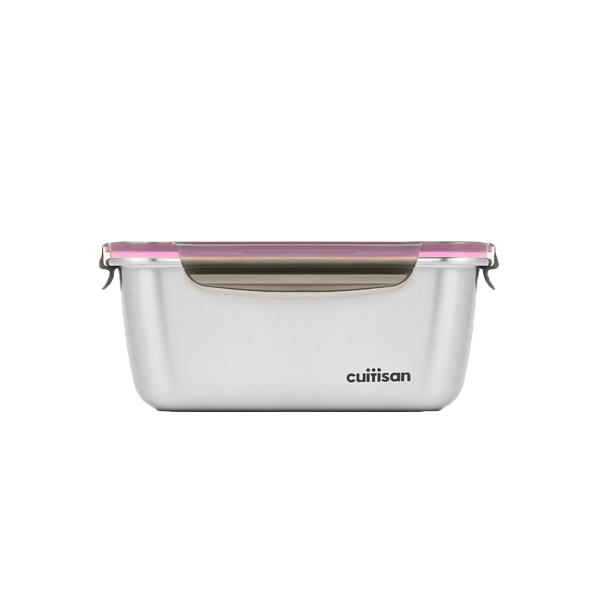 Cuitisan Flora Rectangle No.8 Airtight Container - 1800ml