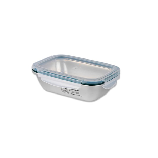 Cuitisan Simple Rectangle No.5 Container - 580ml