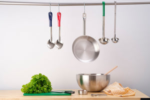Chef Inox Stainless Steel Basting Spoon - Solid, 330mm