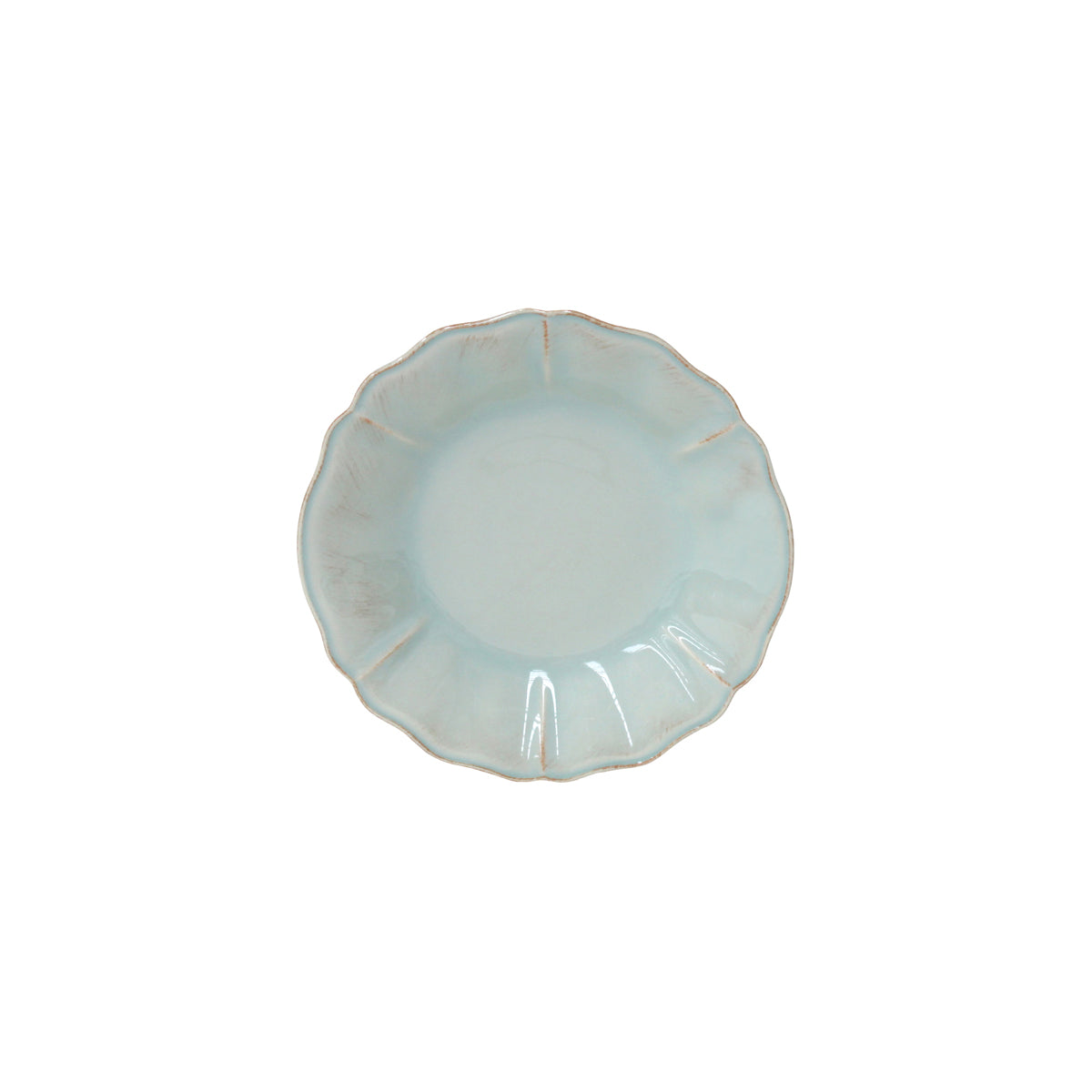Costa Nova Alentejo Turquoise Round Plate - 245mm (Box of 6)