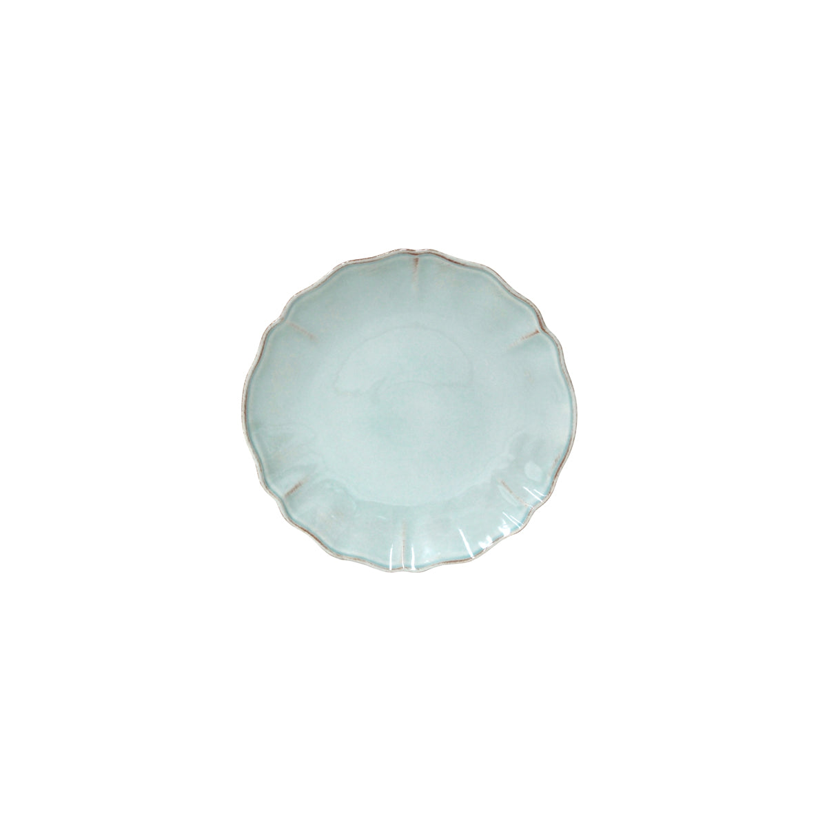 Costa Nova Alentejo Turquoise Round Plate - 214mm (Box of 6)