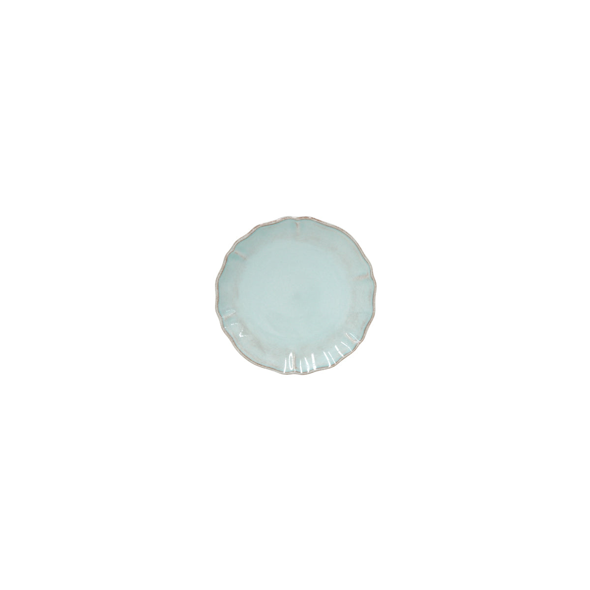Costa Nova Alentejo Turquoise Round Plate - 168mm (Box of 6)