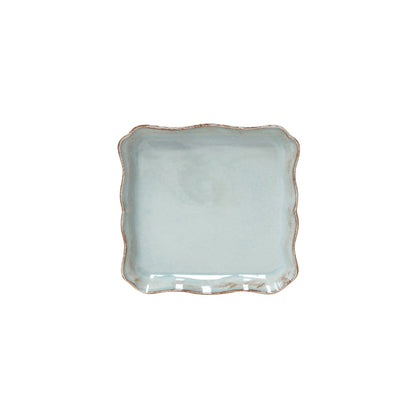 Costa Nova Alentejo Turquoise Square Plate - 210x207mm (Box of 2)
