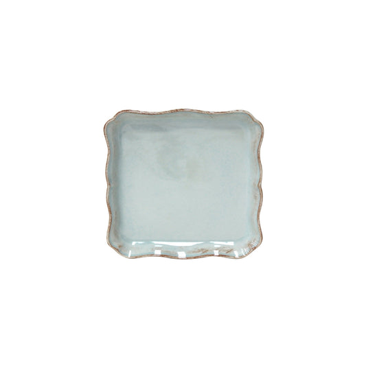 Costa Nova Alentejo Turquoise Square Plate - 210x207mm (Box of 2)