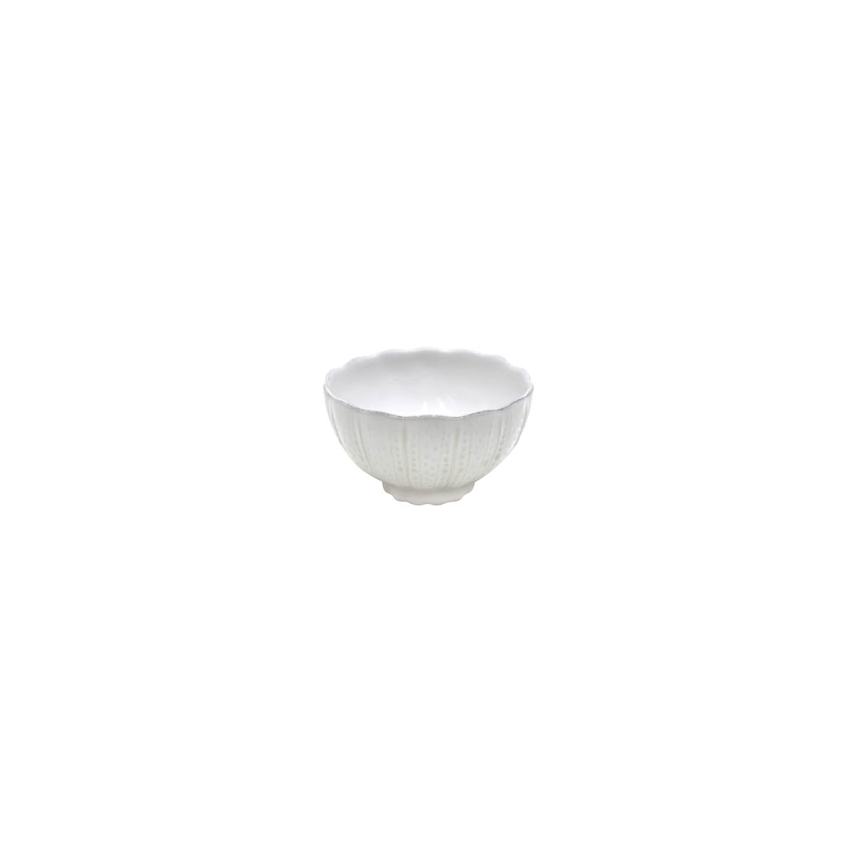 Costa Nova Aparte White Round Shell Bowl - 138mm, 520ml (Box of 6)
